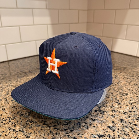 New Era Other - Vtg 90s Houston Astros New Era Pro Model Snapback Hat M-L Made in USA Deadstock
